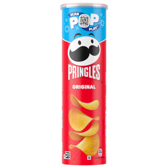 Pringles Original Gesalzene Chips 185g