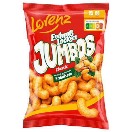 Lorenz ErdnußLocken Jumbos Classic 150g